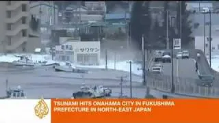 Tsunami Hits Japan. Quake of 8.9 magnitude hits Japan. 03-11-2011 terremoto en japon