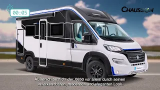 Chausson X650 Exclusive Line Modell 2024 - Modularer Van mit Hubbett