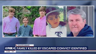 4 Houston-area children, grandfather identified; likely killed by escaped Texas inmate