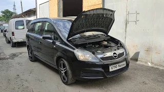 Opel Zafira В двигатель X16XEP масло попадает в антифриз