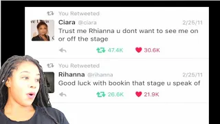 Rihanna & Ciara's Twitter Feud: A Breakdown | Reaction