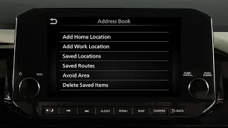 2022 Nissan Pathfinder - Navigation Settings (if so equipped)