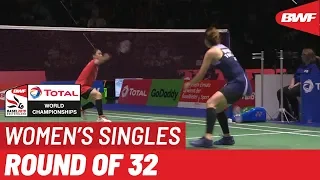 R32 | WS | Ratchanok INTANON (THA) [7] vs. Nitchaon JINDAPOL (THA) | BWF 2019