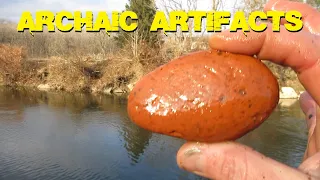 Archaic Stone Tools And Ancient Artifacts [Cuyahoga Valley] Cuyahoga River Tinkers Creek farther up