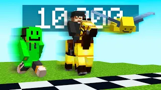 ZMUSIŁEM ICH, by PRZEBIEGLI 10.000 BLOKÓW w Minecraft!