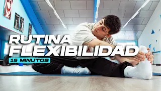 💪15 Min. para GANAR FLEXIBILIDAD | RUTINA DIARIA de ESTIRAMIENTOS y MOVILIDAD