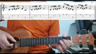 Can You Feel The Love Tonight (Elton John) - Easy Beginner Ukulele Tab With Playthrough Tutorial