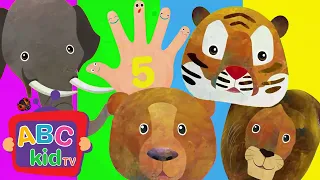 Finger Family- Animal Party | Animal Stories for Toddlers - ABC Kid TV | Nursery Rhymes & Kids Songs