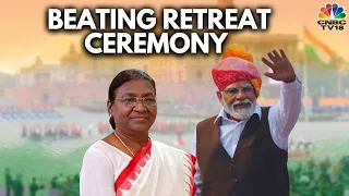 LIVE: Beating Retreat Ceremony | Marking An End To The Republic Day Celebrations | N18L | CNBC TV18