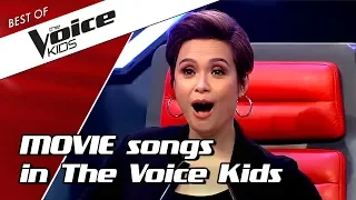 TOP 10 | MOVIE SONGS in The Voice Kids