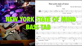 [Bass TAB]  New York State of Mind(Billy Joel) - ep.186