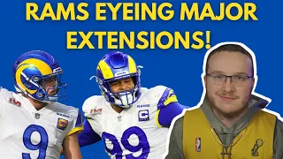 Rams ZEROED IN on extending Matthew Stafford & Aaron Donald