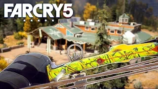 PURE STEALTH OUTPOST LIBERATION in Far Cry 5!