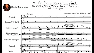 Mozart - Sinfonia Concertante K. Anh. 104/K.320e (fragment) (1779)