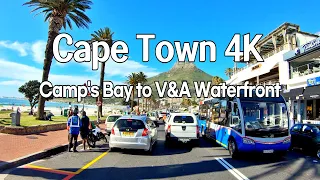 [4K60fps] Cape Town 4K Driving the best scenic road from Camps Bay to V&A Waterfront