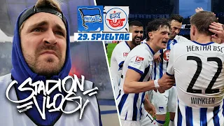 Wir HAFTEN für die 3 PUNKTE 🔥👀 Hertha BSC vs. Hansa Rostock - STADION VLOG 🏟⚽