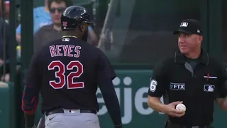 Ejection 129 - Franmil Reyes is Ejected by Ryan Blakney After Arguing Strikeout in Detroit