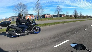 Nieuwe motor bekijken | Koude handen en file filteren