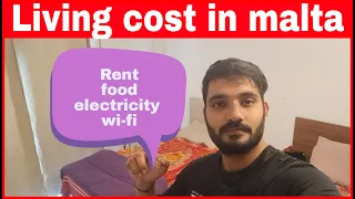 Living cost in malta 🇲🇹 //accommodation in malta//Malta