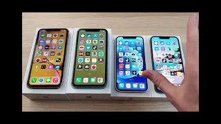 ІPHONE XR VS 11 VS 12 VS 13  большое сравнение всех популярных айфонов!