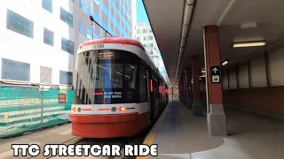 St. Clair Route | TTC 512 Streetcar Ride From St Clair Station To Keele (Gunns Loop)