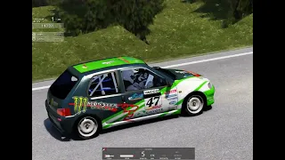 Assetto Corsa car mod gra peugeot 106 rally 1600 monaco1988