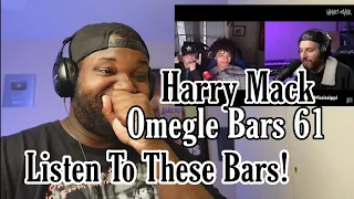 Harry Mack Omegle Bars 61 | Never Ending Freestyles | Reaction