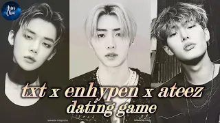 TXT x ENHYPEN x ATEEZ Dating Game MAFIA [KPOP DATING GAME]