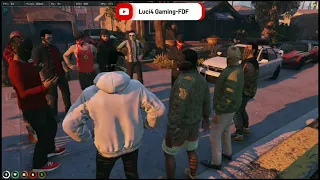 Scorpions vs Forum Drive Families (conflict over selling place) GTA V RP |Nopixel INDIA|