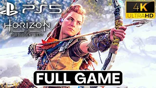 HORIZON FORBIDDEN WEST (PS5) Gameplay | Full Game 4K 60FPS No Commentary