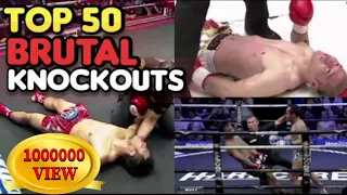 Top 50 KICKBOXING•MUAYTHAI Brutal Of Knockouts 2020.