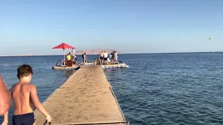 Egypt. Savoy hotel. Red sea. Sharm-El-Sheikh.  Пляж отеля Савой и Сиерра.