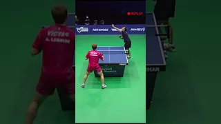 Será que o backhand do Hugo Calderano tá bom?