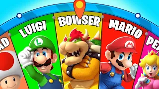 TOURNER La ROULETTE Pour GAGNER Des PERSONNAGES Sur MINECRAFT ! Mario, Luigi, Skibidi toilet