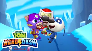 TALKING TOM HERO DASH - TALKING GINGER GAMEPLAY ANDROID IOS (OUTFIT7)