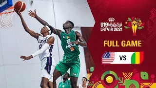 USA v Mali | Full Game - FIBA U19 Basketball World Cup 2021