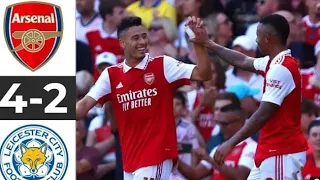 Arsenal vs Leicester city 4-2 All Goals & Extended Highlight 2022