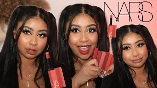 NARS POWERMATTE LIPSTICK SWATCHES