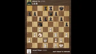 Jozsef Pinter vs Mikhail Tal • Taxco - Mexico, 1985