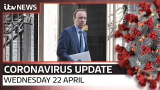 Coronavirus update: Wednesday, 22 April | ITV News