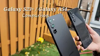 Galaxy S23+ vs Galaxy A54 Comparison