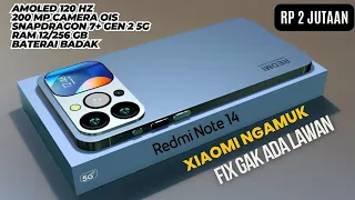 Ancur Semua Brand Lain !! XIAOMI Redmi Note 14 5G - HP Spesifikas Tinggi Harga dan Rilisnya