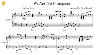 We Are The Champions by Queen (Piano Solo/Sheets)