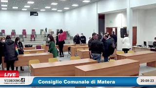 Consiglio Comunale di Matera del 29 aprile 2022