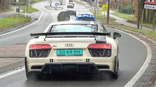 Supercars Accelerating LOUD! Huracan STO, RS7-R, GT4RS, 812 Novitec, E63S, Turbo S Akra, R8 V10, M4