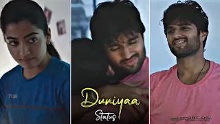 #shorts #status Vijay Devarakonda And Rashmika Mandana Romantic Status 💝 Duniyaa 💫 Dear Comrade✨