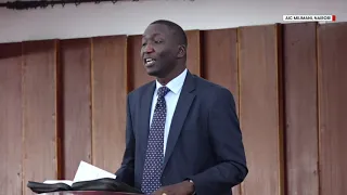 Faith in Action | Reflections from Biblical History | Rev. Hosea Mitei | AIC Milimani