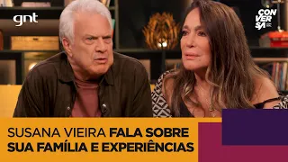 Susana Vieira fala sobre família e as experiências na televisão! | Conversa com Bial | GNT