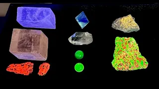 Glowing Rocks  --  Colorful and Beautiful Fluorescent Minerals