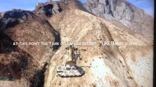 How to get a tank on top of mt. Chiliad GTA 5